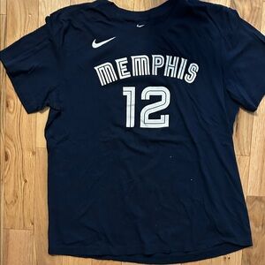 Nike Memphis Grizzles Navy Shirt - Ja Morant